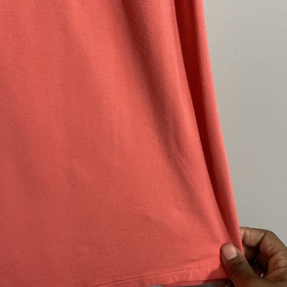 Old Navy Coral Halter Sundress Women’s L  Neck Tie Flowy Fit Summer Beach - Picture 4 of 7